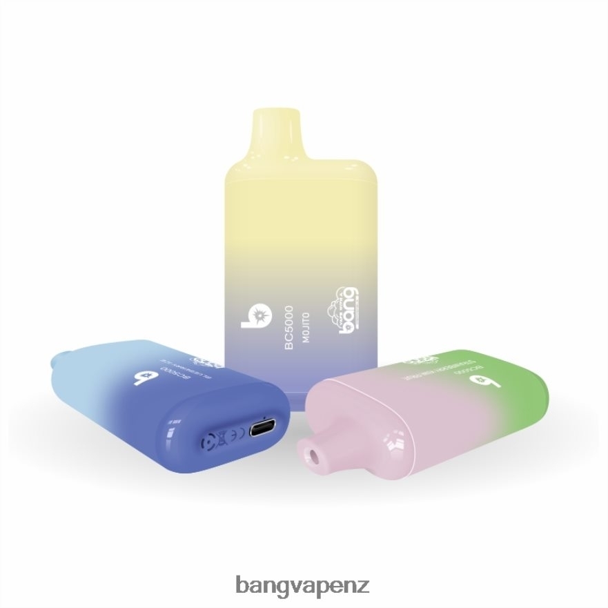 Bang Vape Box BC5000 5% Nic 5000 puffs Pen Type-C Rechargeable Disposable Vape Gang Vape NB48FT9