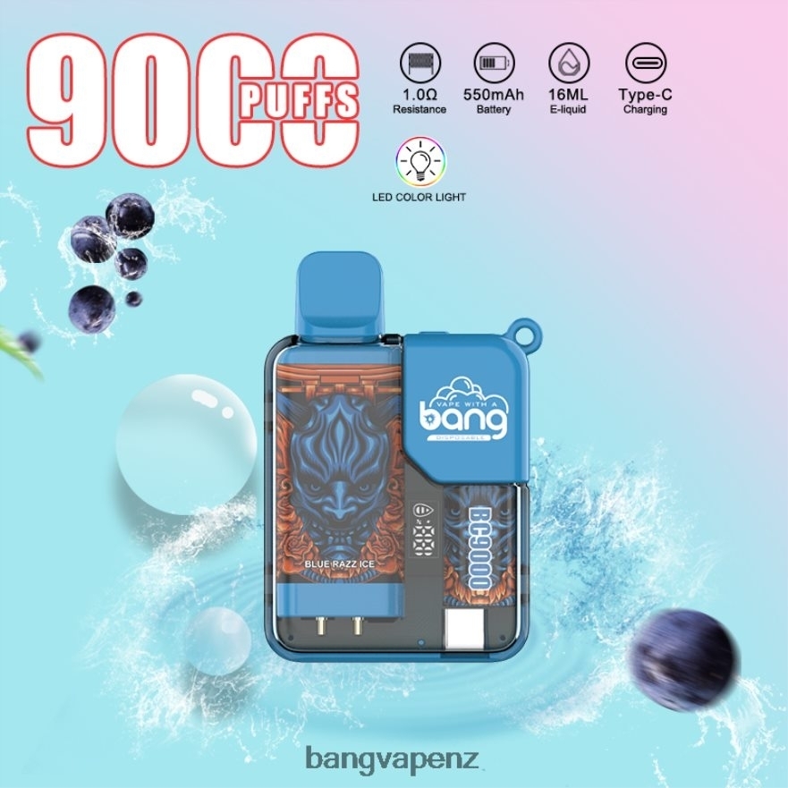 Bang Vape Box BC9000 Prefilled 16ml Disposable Vape Gang Flavors NB48FT6