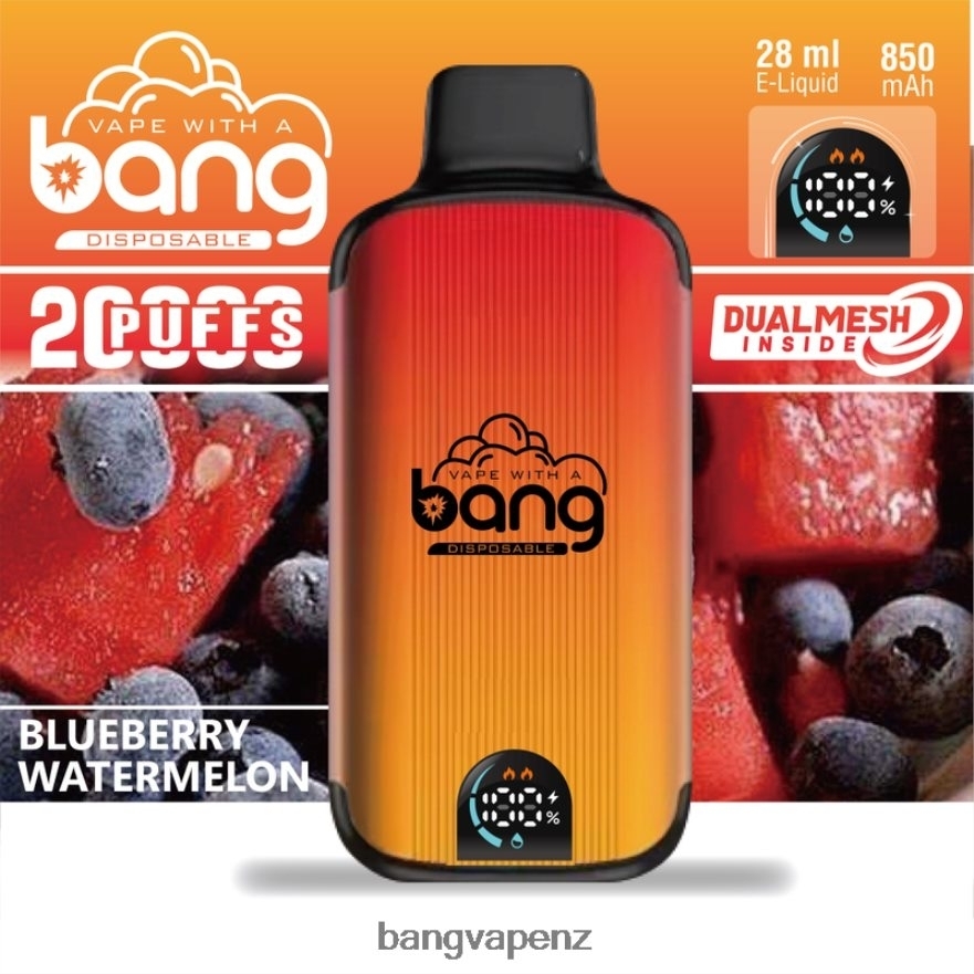 Bang Vape Digital Smart Screen 20000 puffs Disposable Bang Vape NZ NB48FT3