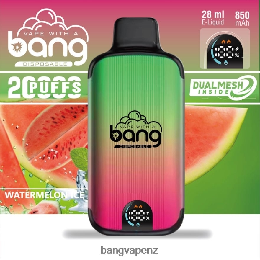 Bang Vape Digital Smart Screen 20000 puffs Disposable Bang Vape NZ NB48FT3