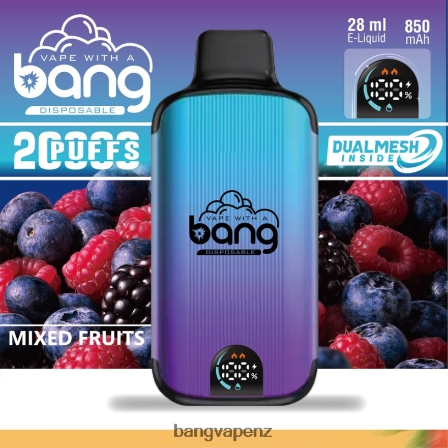 Bang Vape Digital Smart Screen 20000 puffs Disposable Bang Vape NZ NB48FT3