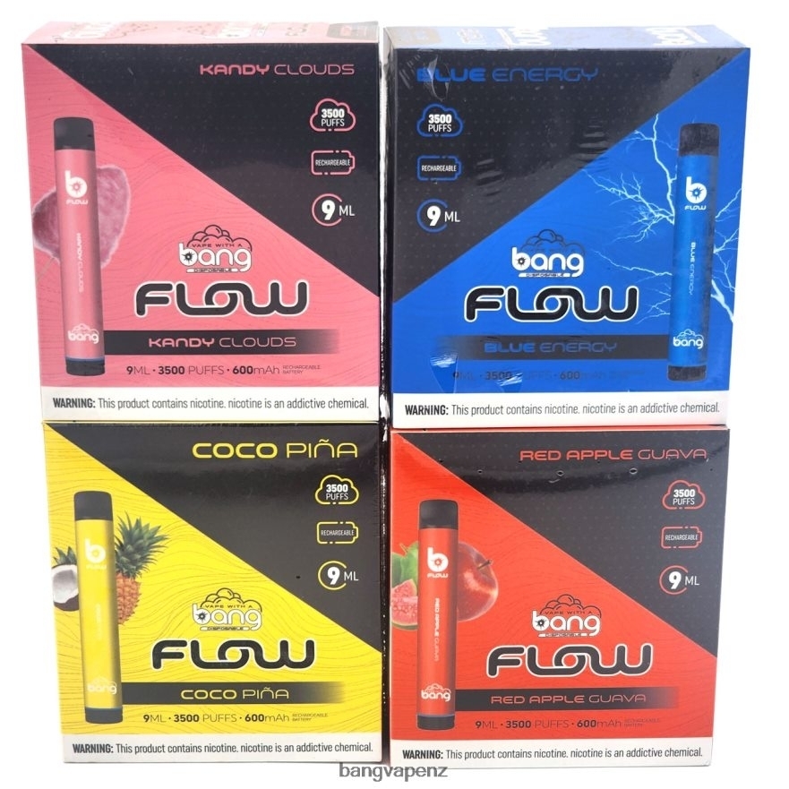 Bang Vape Flow 3,500 puffs (Box of 10) Disposable Vape Gang Shop NB48FT37