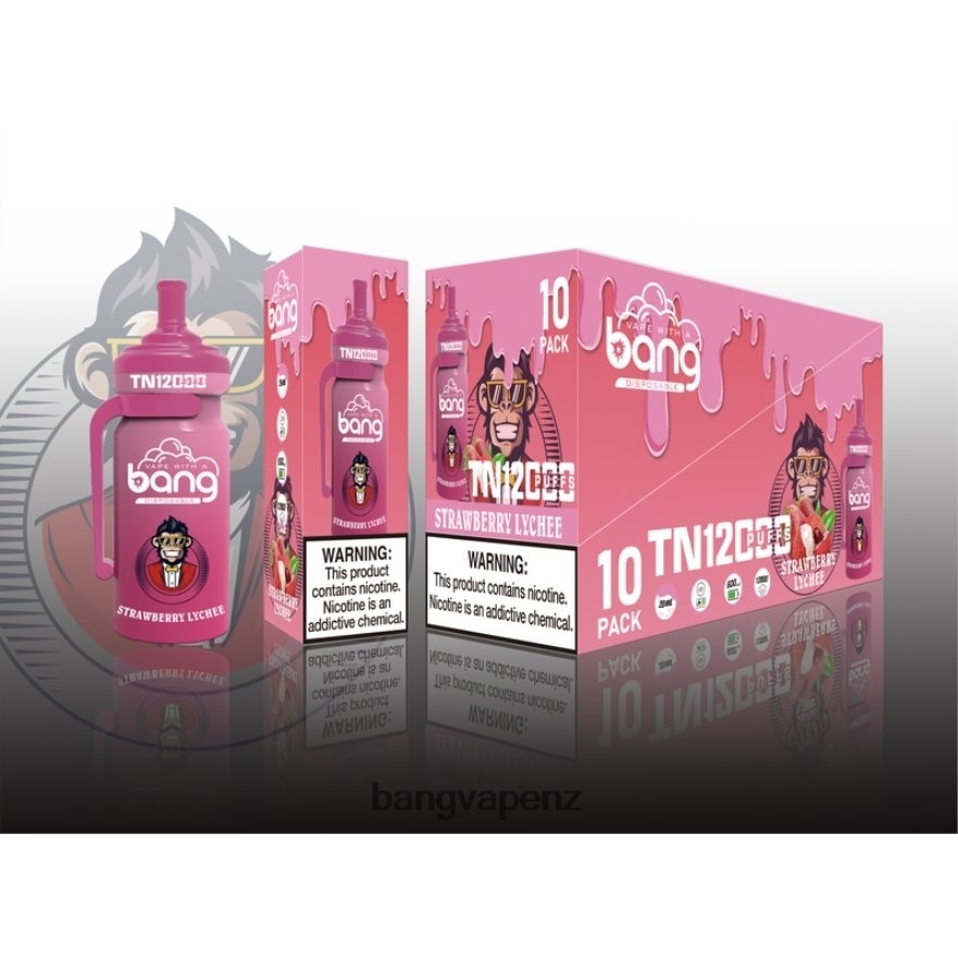 Bang Vape TN12000 Pod with Mesh Coil Disposable Vape Gang Auckland NB48FT5