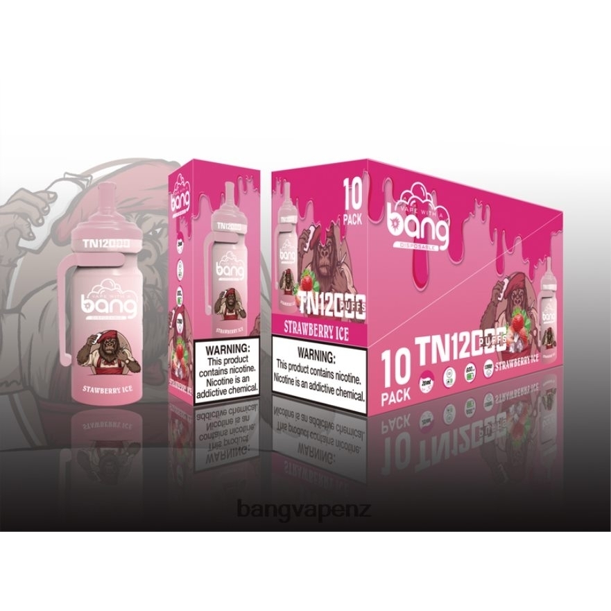 Bang Vape TN12000 Pod with Mesh Coil Disposable Vape Gang Auckland NB48FT5