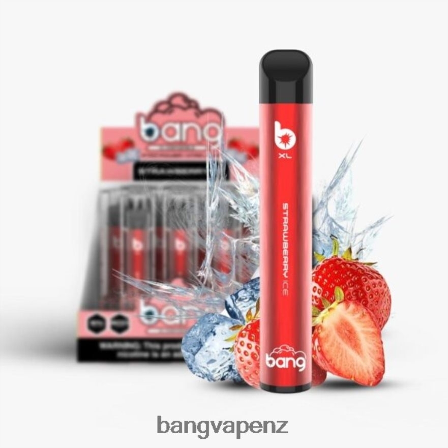 Bang Vape XL Disposable Strawberry Ice Vape Gang Wellington NB48FT34