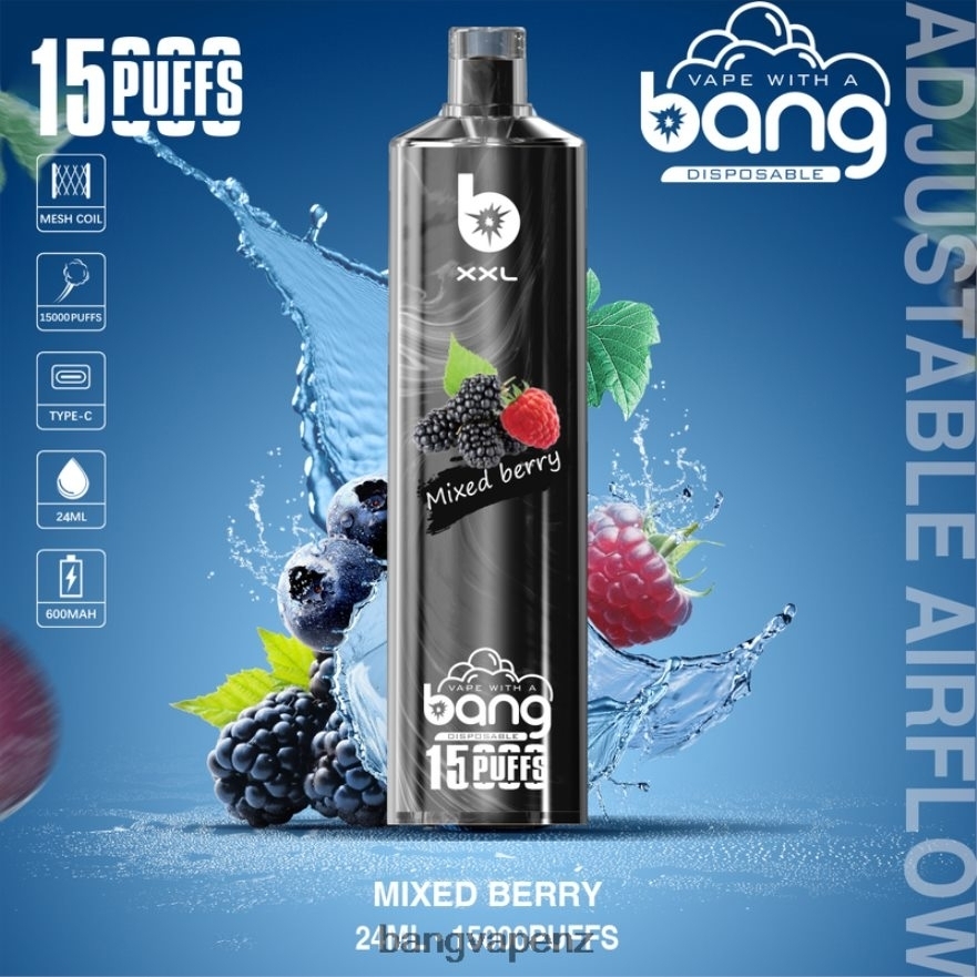 Bang Vape XXL 15000 puffs Disposable Vape Gang New Zealand NB48FT2