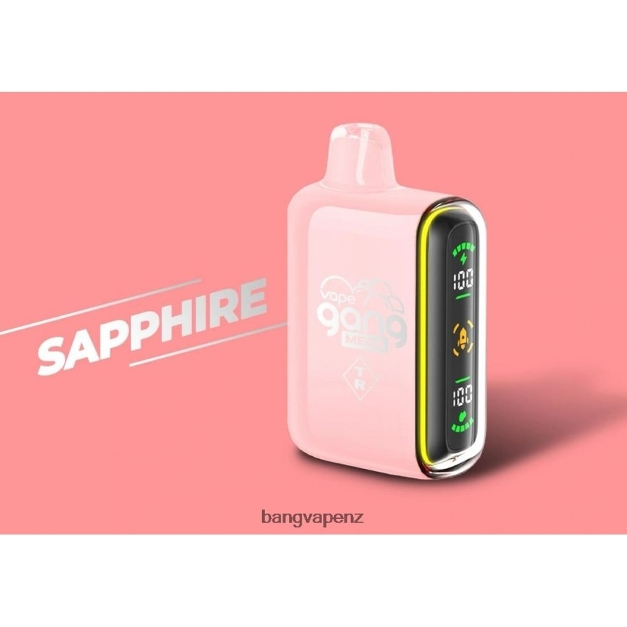Vape Gang MEGA 20,000 puffs Disposable Vape (Box of 5) Sapphire Vape Gang Shop NB48FT59